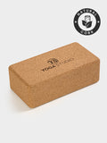 Yoga Studio The Comfortable Cork Yoga Block - branded