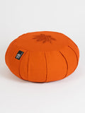 Yoga Studio Yoga Prop Saffron Yoga Studio Round Lotus Organic Zafu Buckwheat Cushion