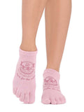 Toesox Socks ToeSox Low Rise Full Toe Grip Socks