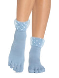Toesox Socks ToeSox Melody Full Toe Grip Socks