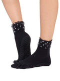 Toesox Socks S / Black ToeSox Melody Full Toe Grip Socks