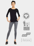 Yoga Studio Women's Organic Cotton 3/4 Sleeve Stretch T-Shirt