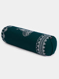 Yoga Studio Organic Buckwheat Elephant Designed Round Bolster
