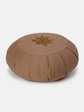 Yoga Studio Round Lotus Organic Zafu Buckwheat Cushion