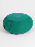 Yoga Studio Yoga Prop Jade Green Yoga Studio Round Lotus Organic Zafu Buckwheat Cushion