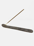 Namaste Metal Embossed Incense Holder - Symbols (IH62)