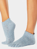 Toesox Womens Socks M / Sky Twinkle ToeSox Low Rise Full Toe Women's Yoga Socks