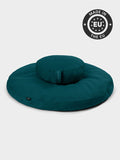 Yoga Studio Cushion Teal Yoga Studio EU Round Organic Zabuton Meditation Cushion Kit - Zafu
