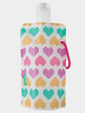 Vapur Water Bottle Hearts Vapur 0.4L Wide Mouth Kids Anti-Bottle