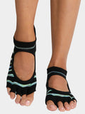 Toesox Socks ToeSox Bellarina Tec Half Toe Women's Yoga Socks