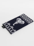 Yoga Studio Eye Pillow Navy Blue Aztec Elephant Yoga Studio GOTS Organic Lavender & Linseed Eye Pillow Mask
