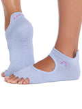 Toesox Womens Socks S / Rainbow Skies ToeSox Bellarina Half Toe Grip Socks