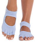 Toesox Womens Socks ToeSox Bellarina Half Toe Grip Socks