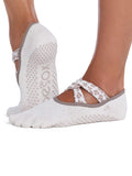 ToeSox Socks S / Leopard Sand ToeSox Ivy Full Toe Grip Socks