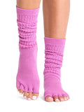 ToeSox Slouch Half Toe Grip Socks