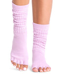 ToeSox Slouch Half Toe Grip Socks