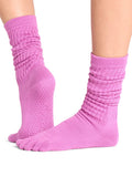 ToeSox Slouch Full Toe Grip Socks