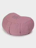 Yoga Studio Yoga Prop Yoga Studio Crescent Lotus Organic Zafu Buckwheat Cushion