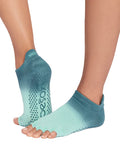 Toesox Womens Socks S / Tidal ToeSox Low Rise Half Toe Women's Yoga Socks