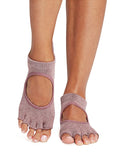 Toesox Womens Socks ToeSox Bellarina Half Toe Grip Socks