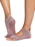 Toesox Womens Socks S / Rosy ToeSox Bellarina Half Toe Grip Socks