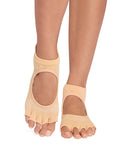 Toesox Socks ToeSox Bellarina Tec Half Toe Women's Yoga Socks