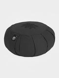 Yoga Studio Yoga Prop Graphite Grey Yoga Studio Round Lotus Organic Zafu Buckwheat Cushion