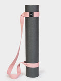 Yoga Studio Yoga Mat Strap Dusty Pink Yoga Studio Organic Cotton Yoga Mat Strap Carrier