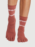Toesox Womens Socks ToeSox Crew Full Toe Women's Yoga Socks
