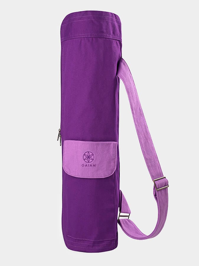Gaiam Yoga Bag Gaiam - Sparkling Grape Gaiam Yoga Mat Bag