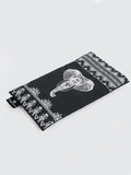 Yoga Studio Eye Pillow Graphite Grey Aztec Elephant Yoga Studio GOTS Organic Lavender & Linseed Eye Pillow Mask
