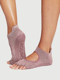 Toesox Womens Socks S / Rosy ToeSox Half Toe Bellarina Women's Yoga Socks