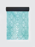 Yoga Studio Yoga Mat Mandala Yoga Studio Vegan Suede Microfiber Yoga Mat 4mm