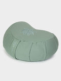 Yoga Studio Yoga Prop Yoga Studio Crescent Lotus Organic Zafu Buckwheat Cushion