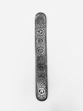 Namaste Metal Embossed Incense Holder - Symbols (IH62)