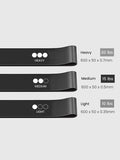 Yoga Studio Resistance Bands Yoga Studio Resistance Loop Bands - 3 Pack (Black)
