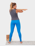 Manduka Womens Leggings Manduka Renew Women's High Rise Yoga Leggings With Pocket - Be Bold Blue