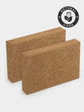 Yoga Studio Cork Yoga Block Board - Twin Pack