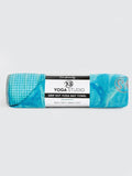 Yoga Studio Yoga Towel Blue Tie Dye Yoga Studio Premium Grip Dot Yoga Mat Towels