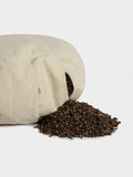 Yoga Studio EU Organic Buckwheat Zafu Crescent Linen Cushion 