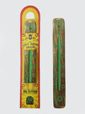 Namaste Incense Holder Green Namaste Wooden Incense Holder - Flower Design