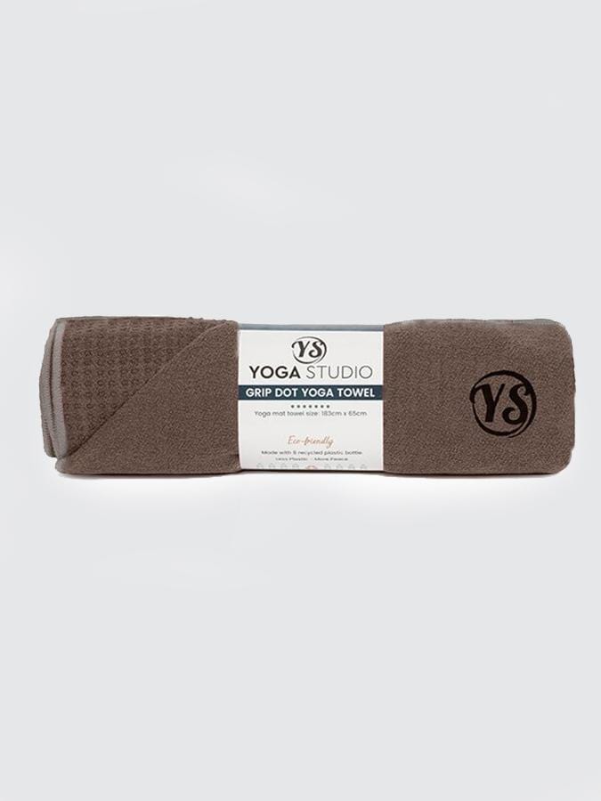 Yoga Studio Yoga Towel Coffee Yoga Studio Premium Grip Dot Yoga Mat Towels
