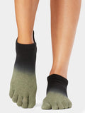 Toesox Womens Socks ToeSox Low Rise Full Toe Women's Yoga Socks
