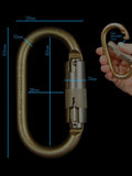Firetoys ISC KL311 Auto-Locking Oval Carabiner