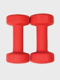 Yoga Mad Pair of 4Kg Neo Dumbbells - Red