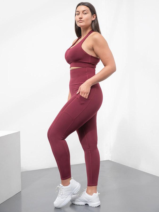 Yoga Legging Tiger Burgundy – Beatrix.D