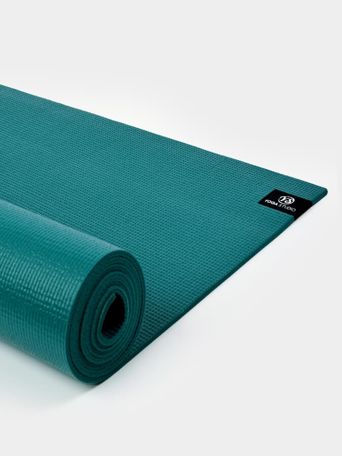 Yoga Studio Yoga Mat Yoga Studio 6mm Teal Yoga Mat With Custom Logo Design