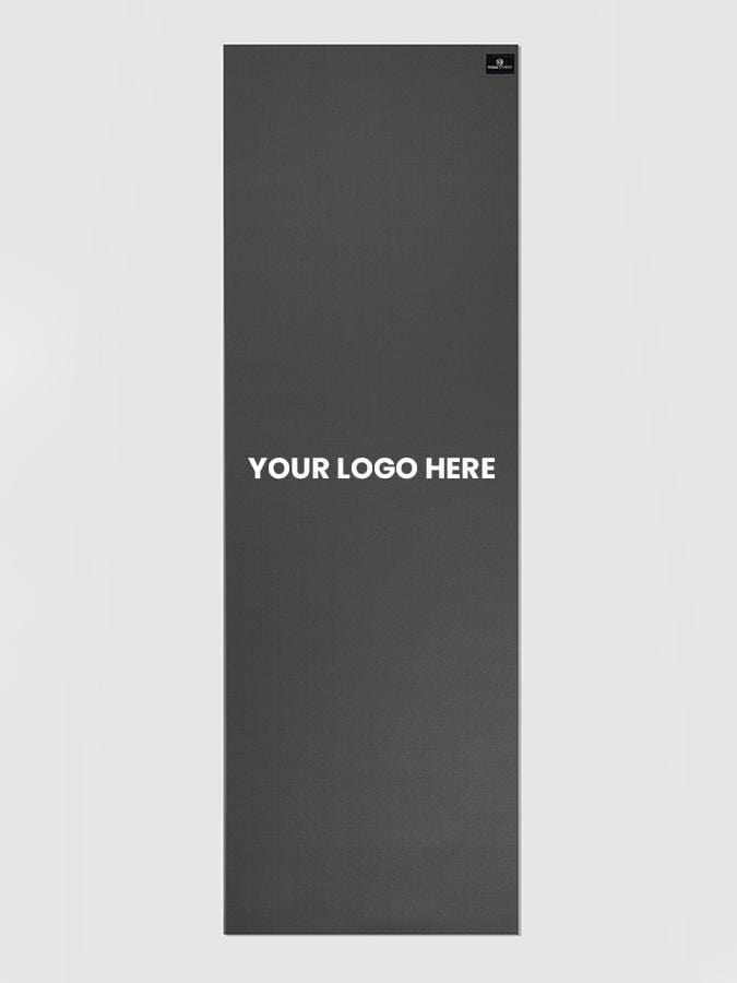 Yoga Studio Yoga Mat Middle Yoga Studio 6mm Graphite Grey Yoga Mat With Custom Logo Design