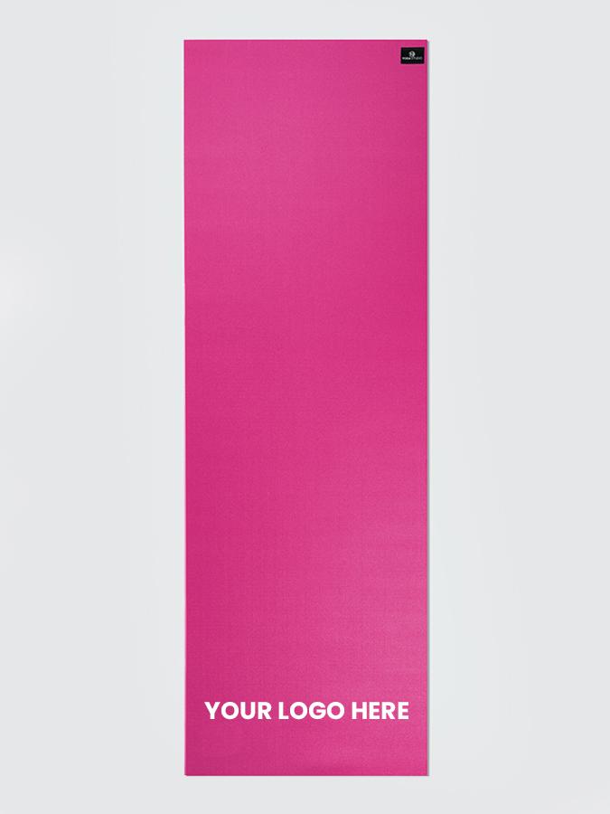 Yoga Studio Yoga Mat Bottom Yoga Studio 6mm Pink Yoga Mat With Custom Logo Design