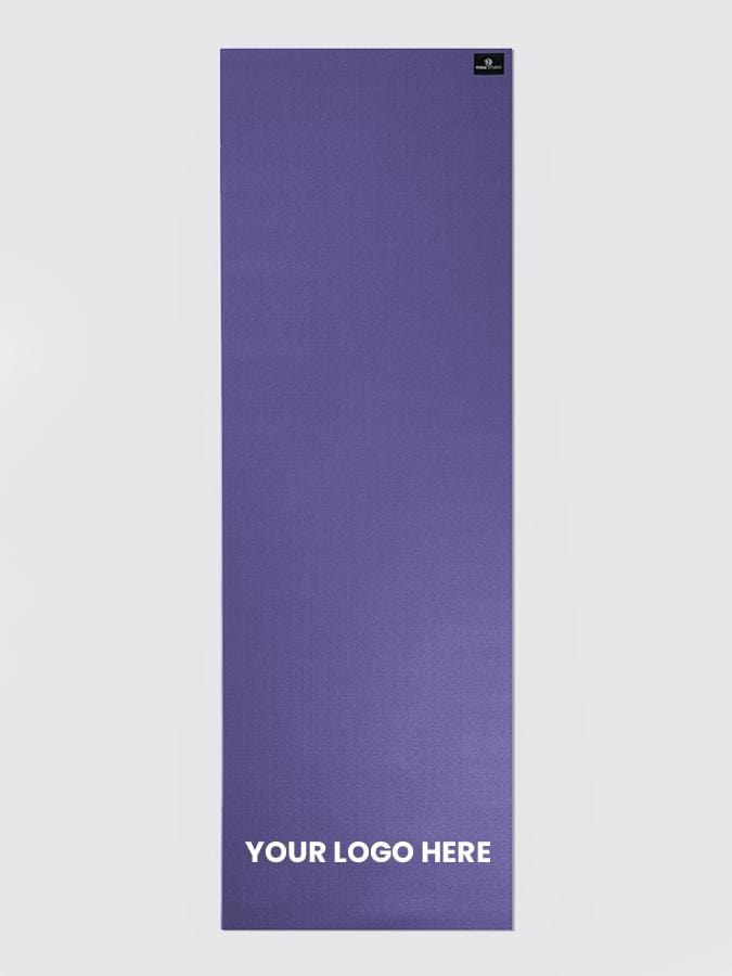 Yoga Studio Yoga Mat Bottom Yoga Studio 6mm Purple Yoga Mat With Custom Logo Design